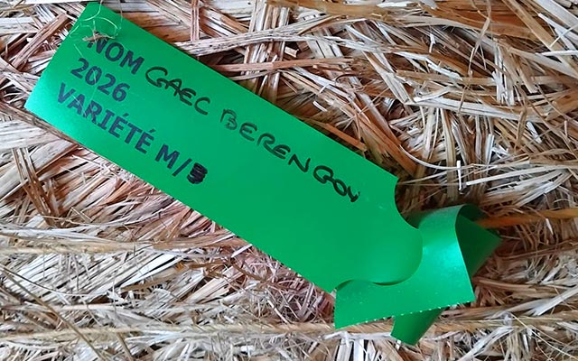 Etiquettes pour matériel agricole, agriculture