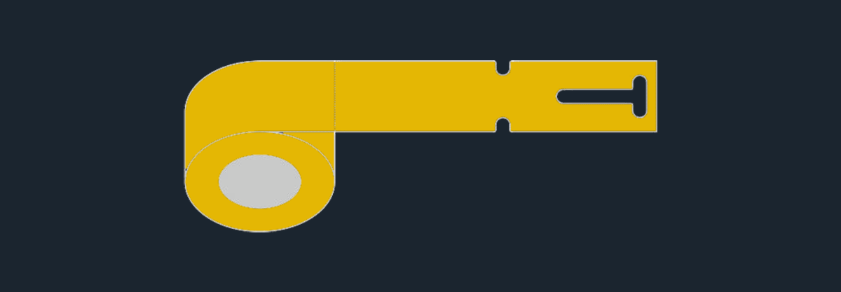 Etiquette à boucle en rouleau BR104A, longueur de boucle 104mm