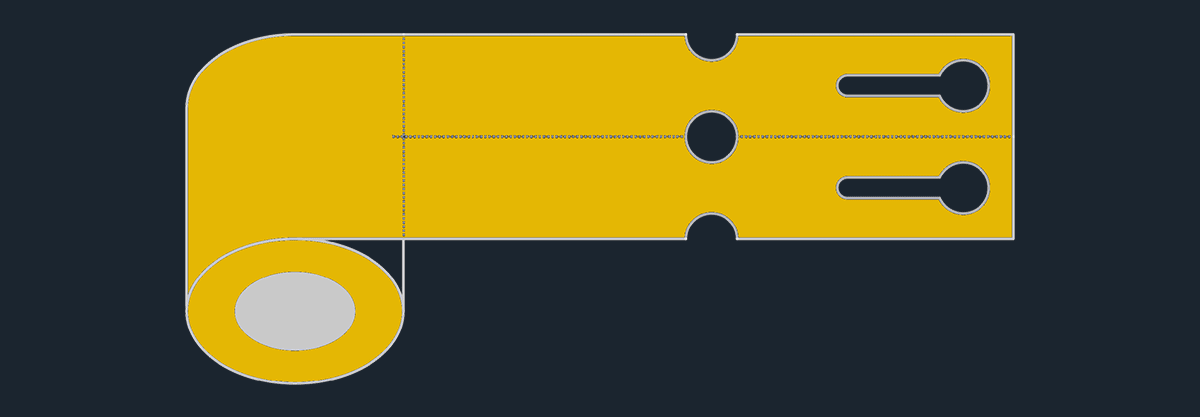 Etiquette à boucle en rouleau BR135B-2, longueur de boucle 135mm