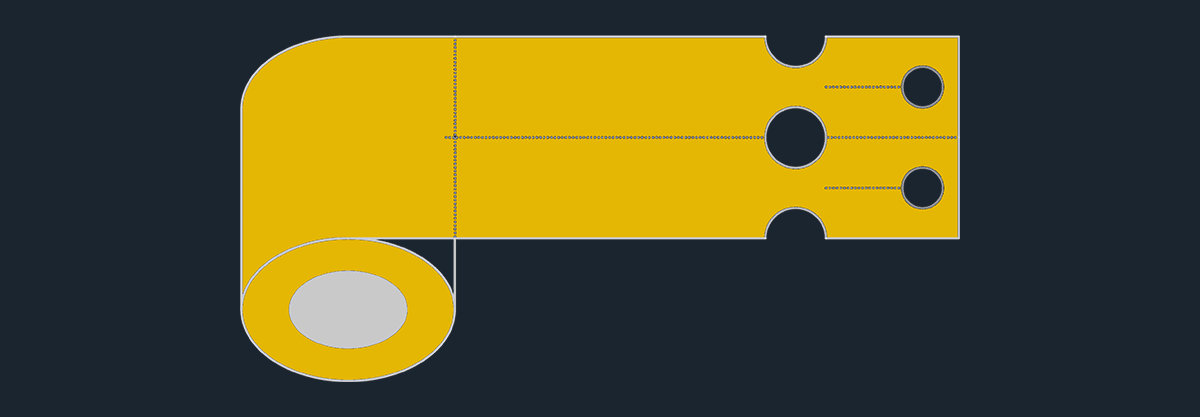 Etiquette à boucle en rouleau BR66A-2, longueur de boucle 66mm